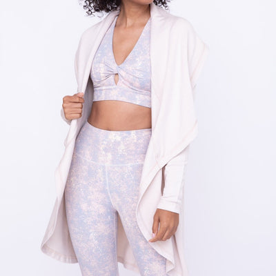 Fleecy Flowy Cardigan