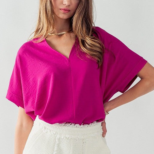 Rose Violet Blouse