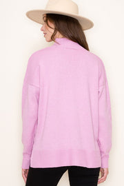 Pink pullover sweater