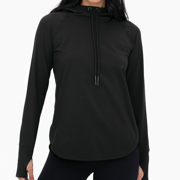 Black hoodie