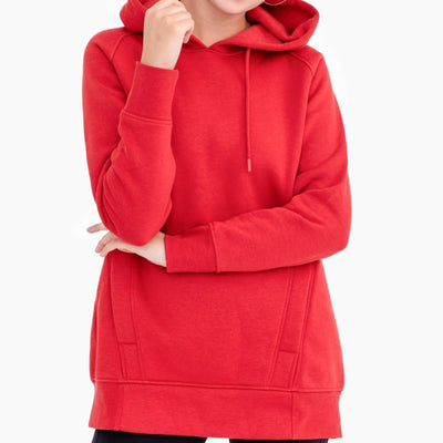 Red Oversized Hoodie