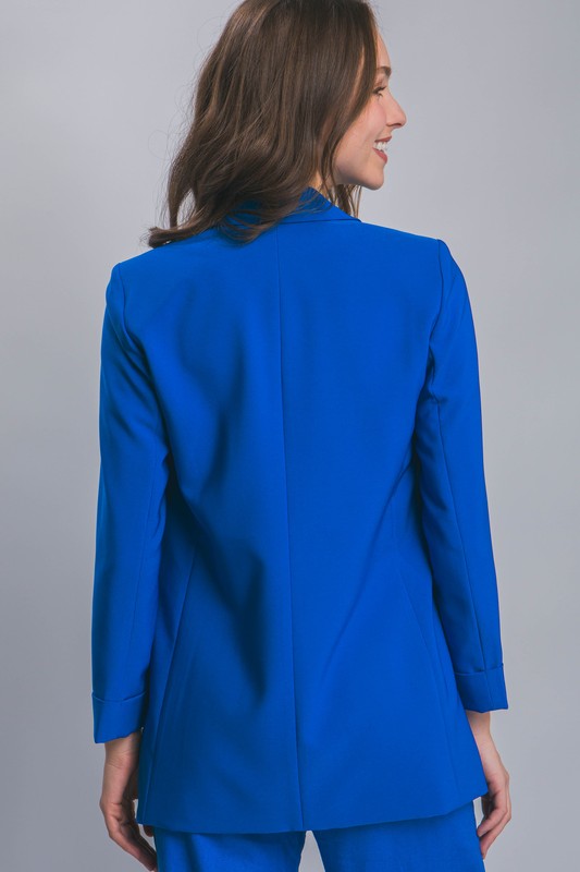 Azure Blue Love Tree Classic Blazer