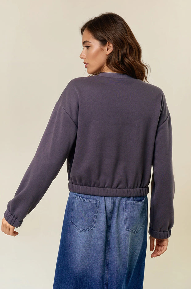 Slate Pocket Sweatshirt