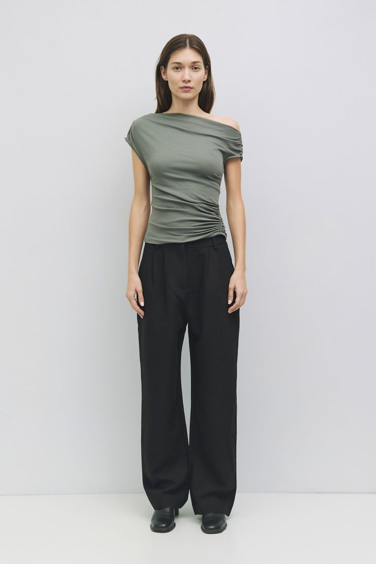 Black Asymmetrical Top