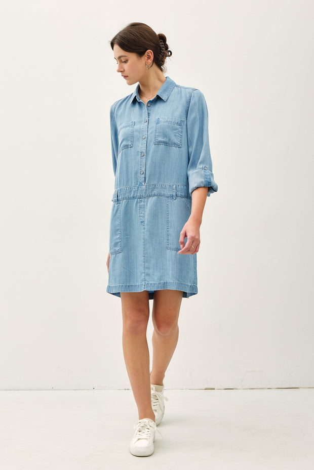Casual Denim Dress