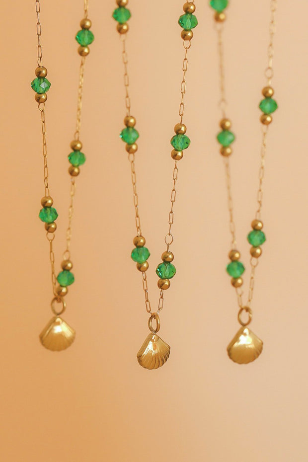 Gold Shell Necklace