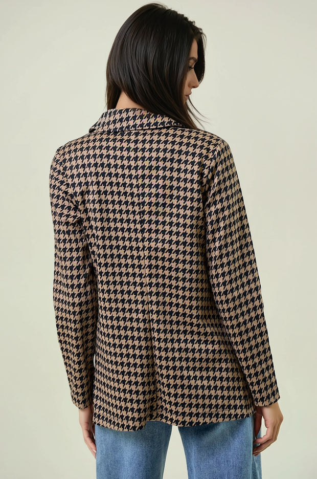 Houndstooth Blazer