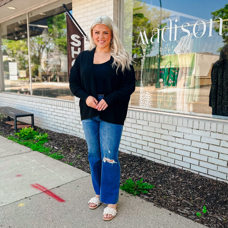Dolman Sleeve Cardigan