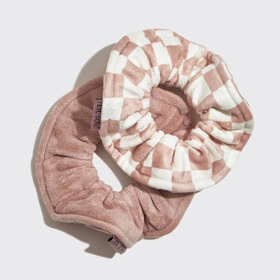 Microfiber towel scrunchies