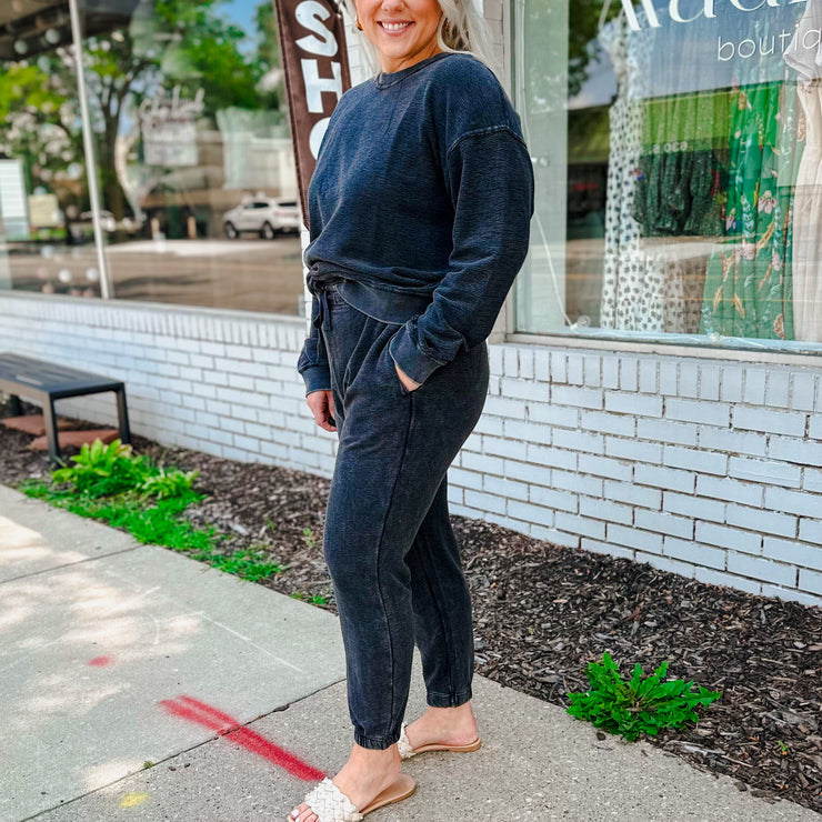Mineral Wash Relaxed Sweatpants