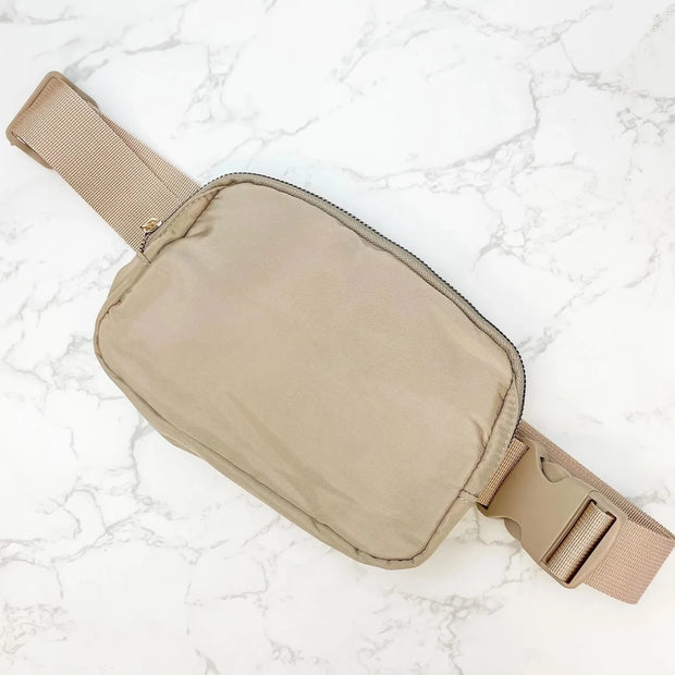 Beige Belt Bag