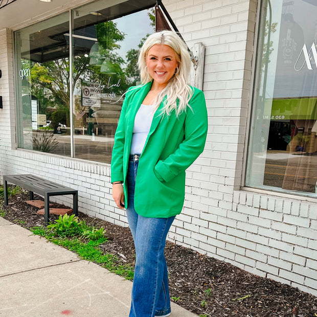 Green Blazer