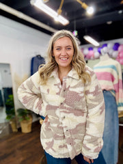 Camo Sherpa Jacket