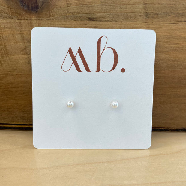 Small Pearl Studs