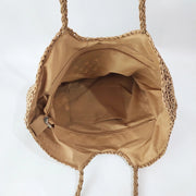 Brown Woven Bag