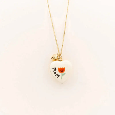 Heart "Mom" Locket