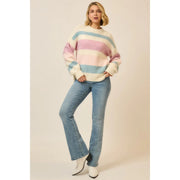 Pastel Striped Sweater