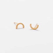 Mini Arc Stud Earrings