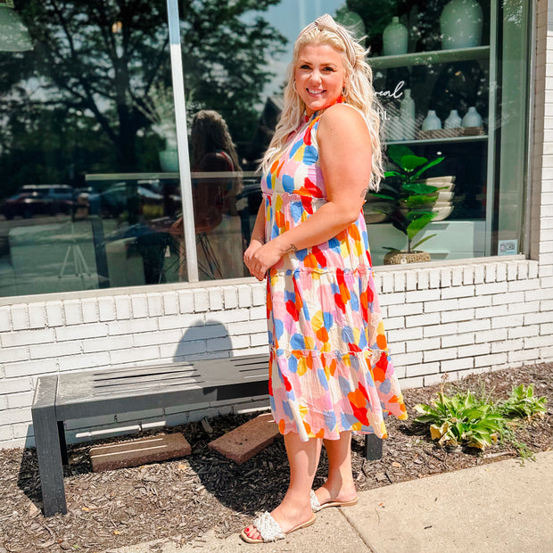 Multi-color Spotted Midi