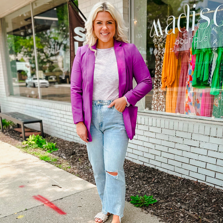 Violet Blazer