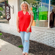 Knit Sweater Vest - large