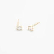 Oval Stud Earrings