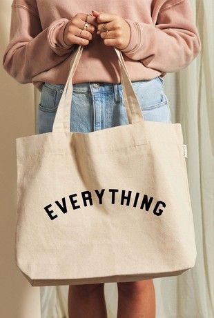 Everything Canvas Tote Bag
