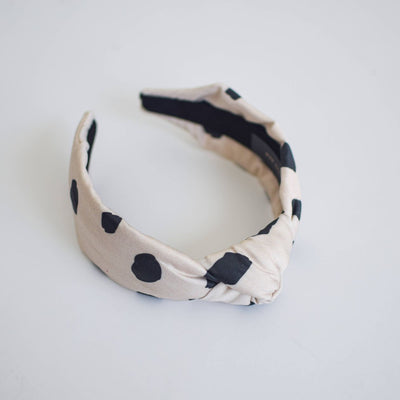 Knotted Women’s Headband- Carmel Spot