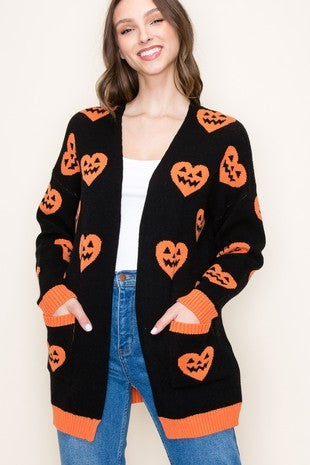 Pumpkin Cardigan