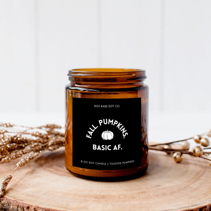 Fall Pumpkin Candle