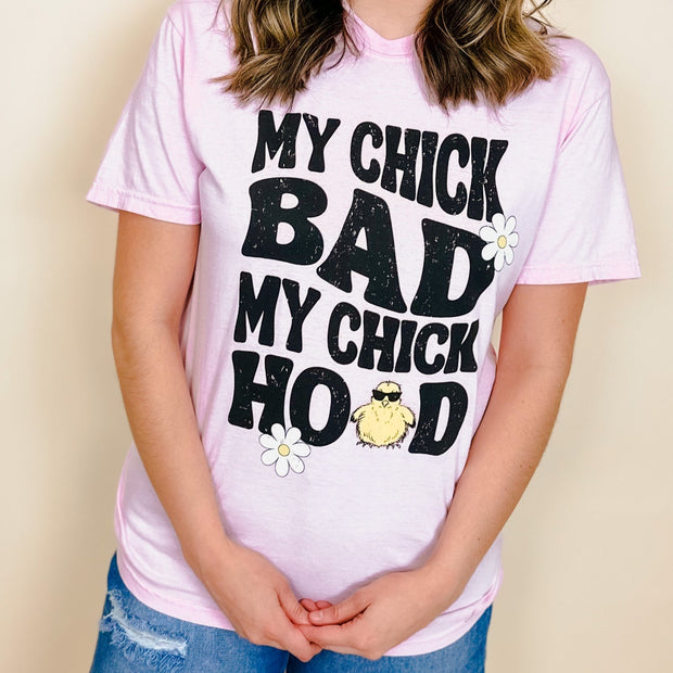 Chick Bad Chick Hood Top - XL