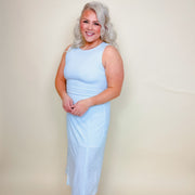 Gingham Midi Dress-large